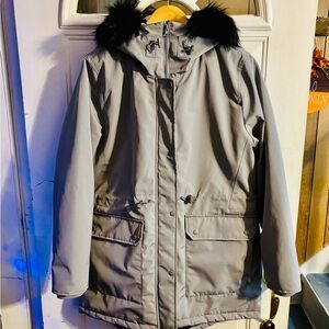 George warm Quilted Jacket with Black Interior